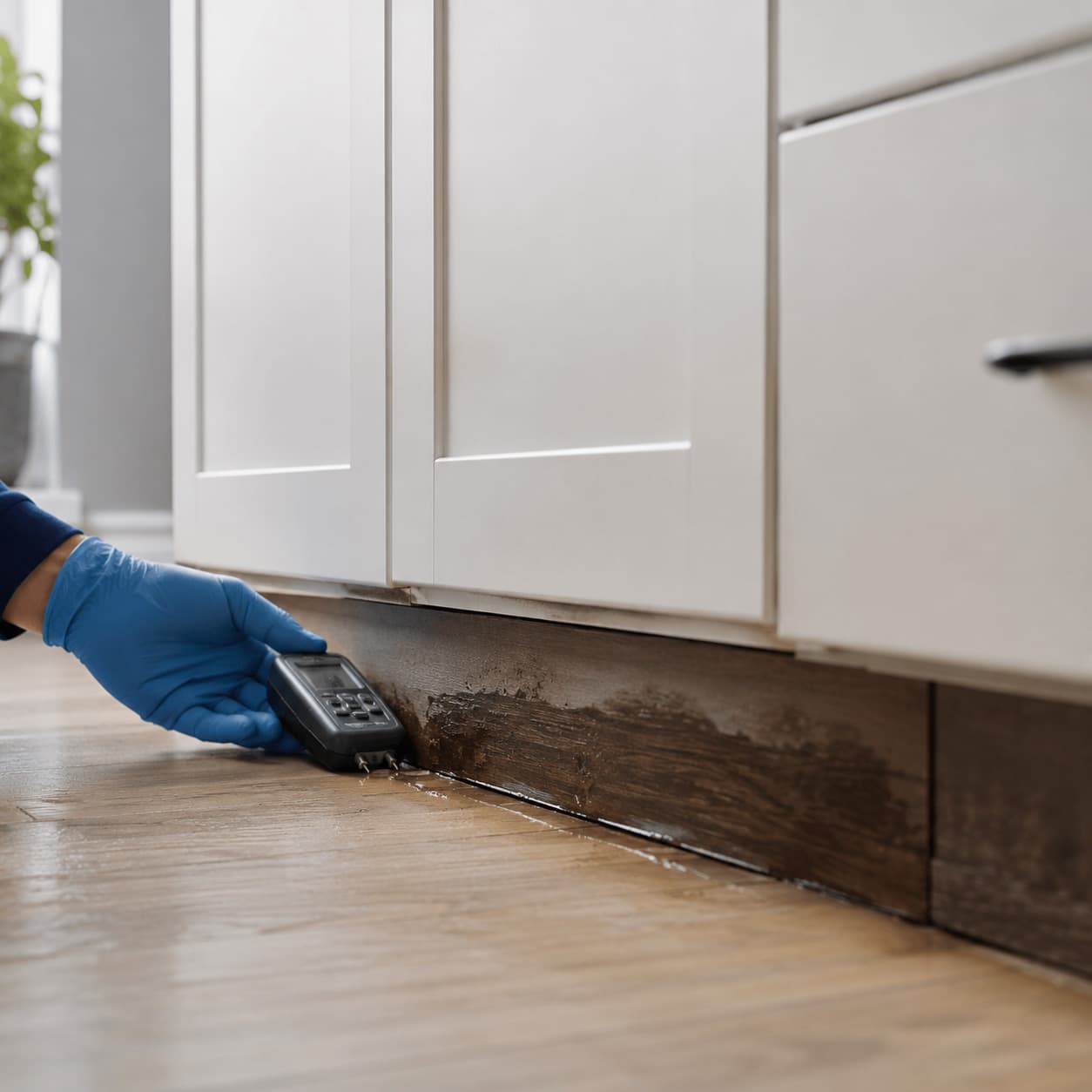Hidden moisture inspection and mold risk