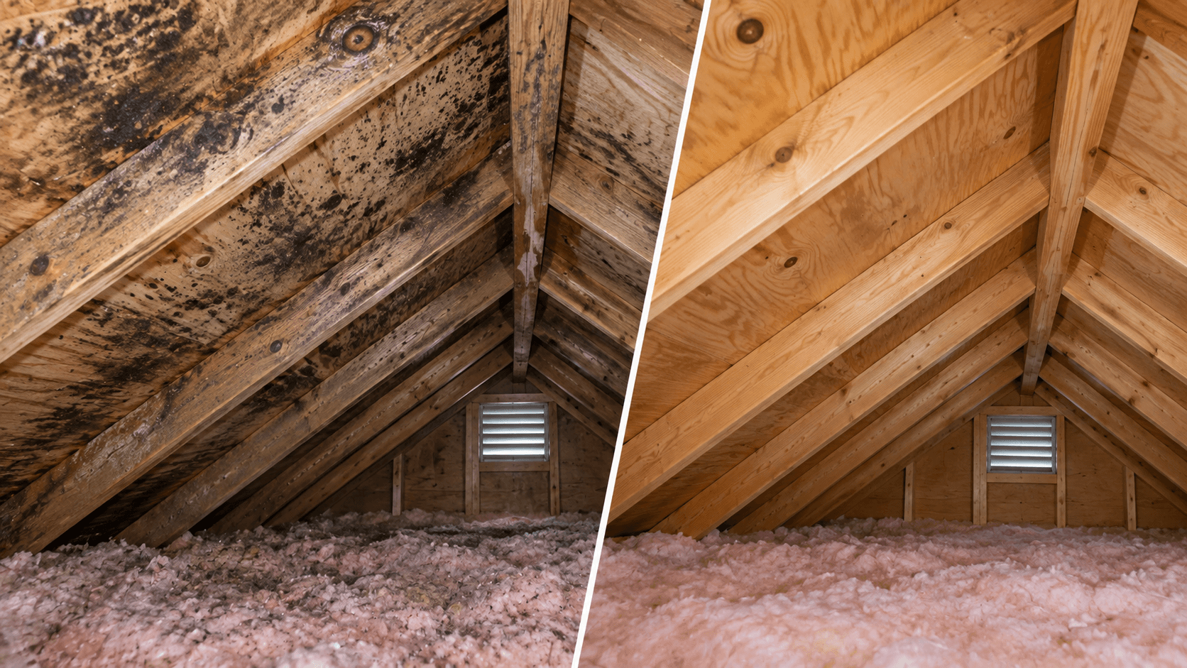 Attic or Crawl Space Mold