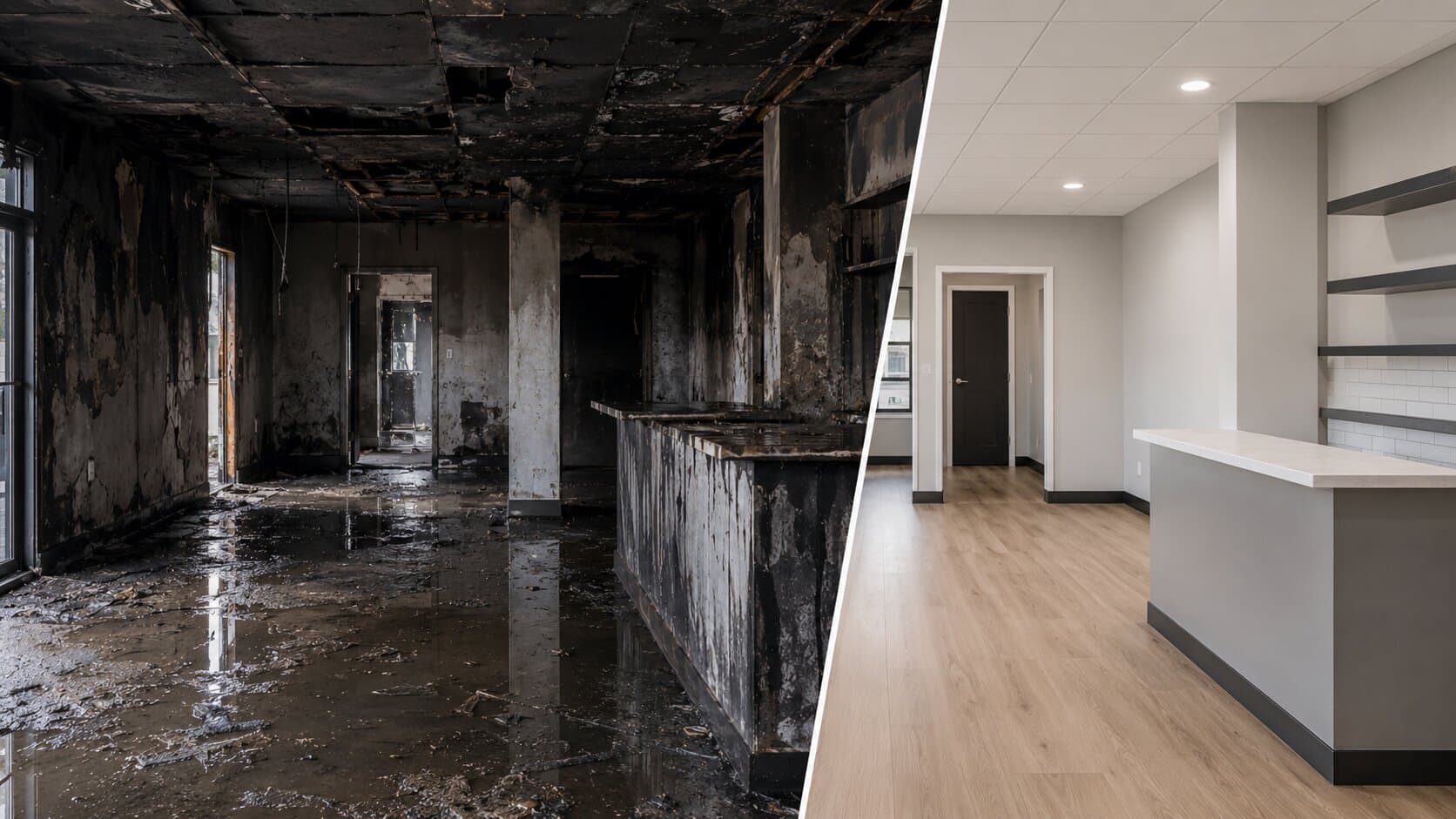 Water Damage After Firefighting